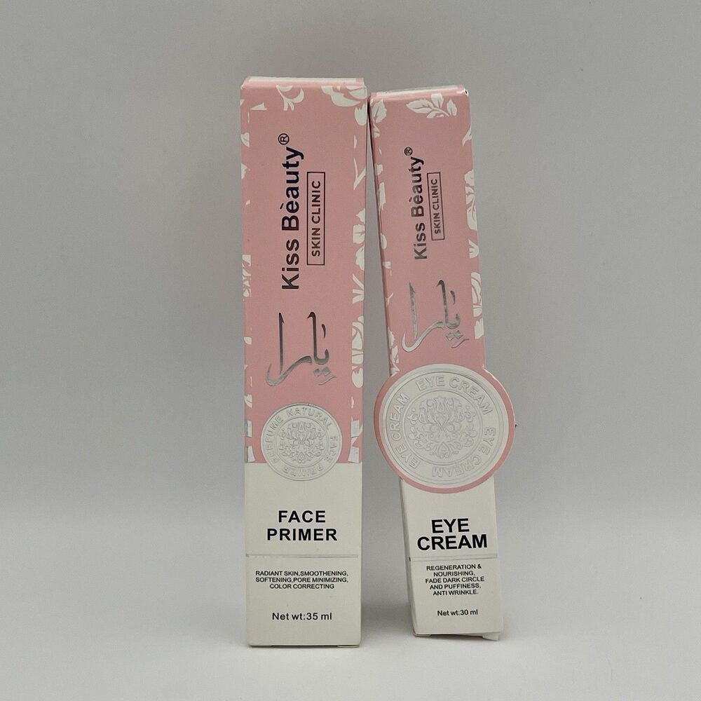 Kiss Beauty Skin Clinic Face Primer + Eye Cream - NEW